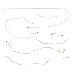 (1967) Brake Line Se t- 2wd - Longbed - Leaf Spring - Power